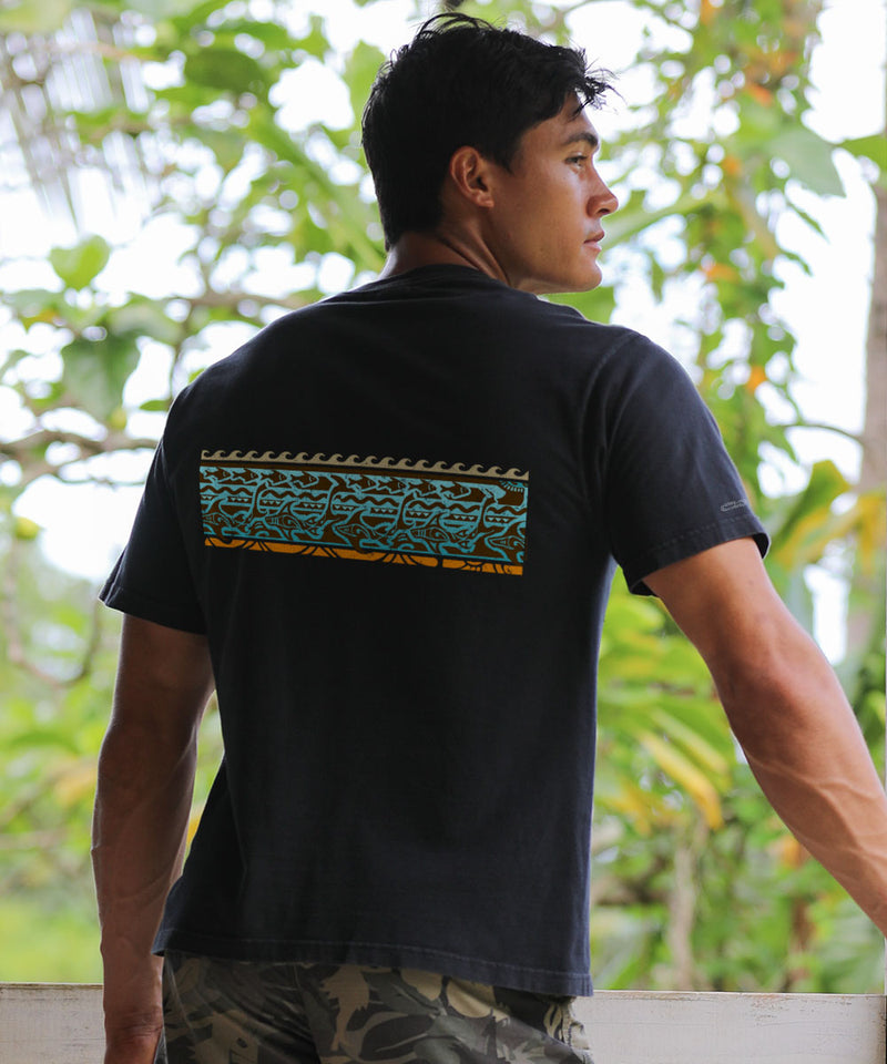 Mano Guardian Band - Black Short Sleeve Crewneck T-Shirt