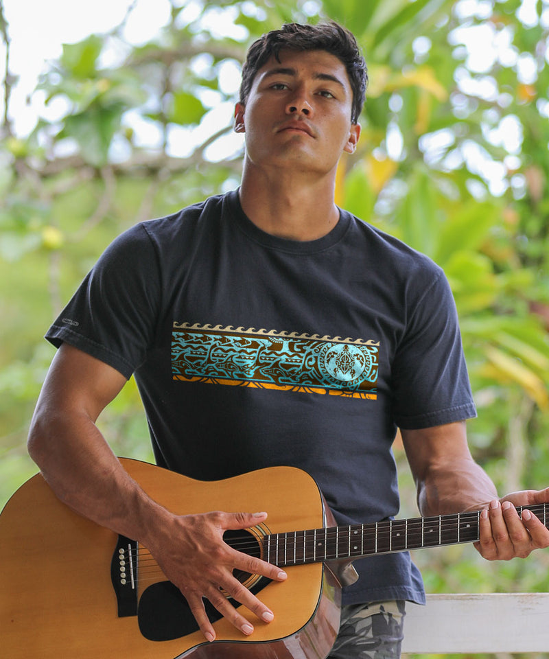 Mano Guardian Band - Black Short Sleeve Crewneck T-Shirt