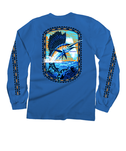 輸入雑貨 Tequesta Florida Sailfish Billfish Saltwater Fishing Raglan Baseball Tee Amazon.com: Lake Tarpon Florida Sailfish Billfish Saltwater