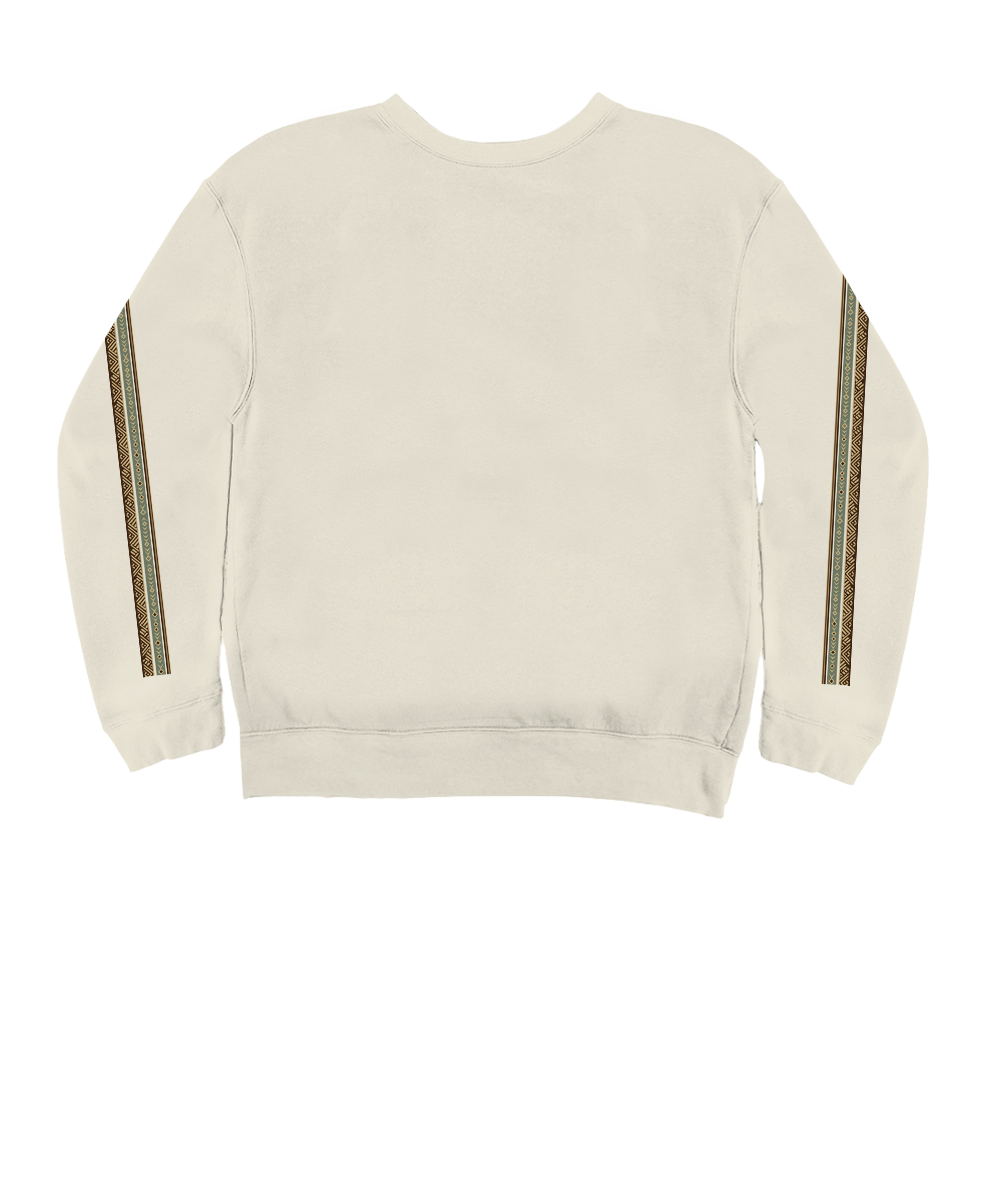 Woody Wagon Band - Coconut Dyed Long Sleeve Sweatshirt