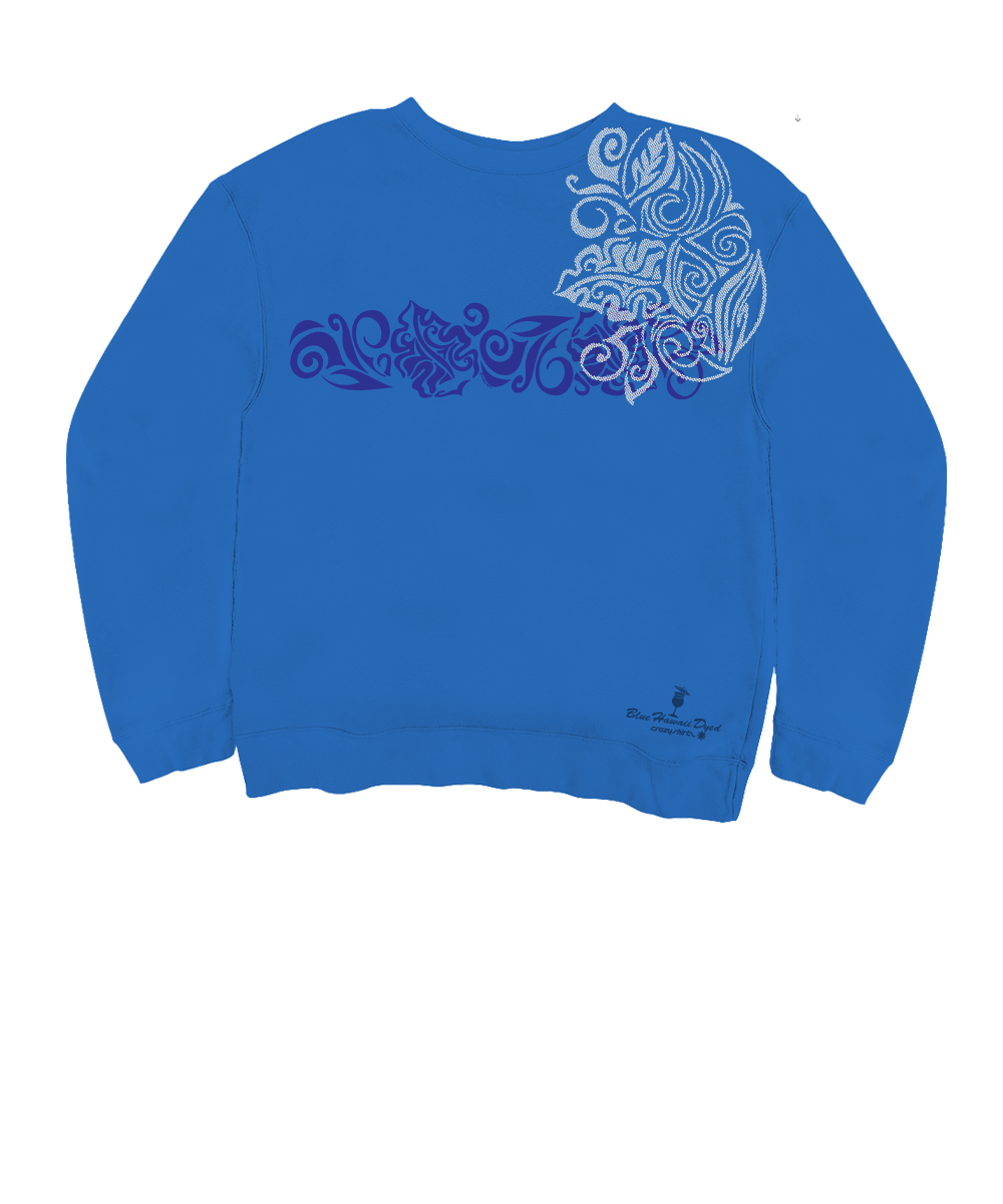 Jakarta Joe - Blue Hawaii Dyed Long Sleeve Sweatshirt