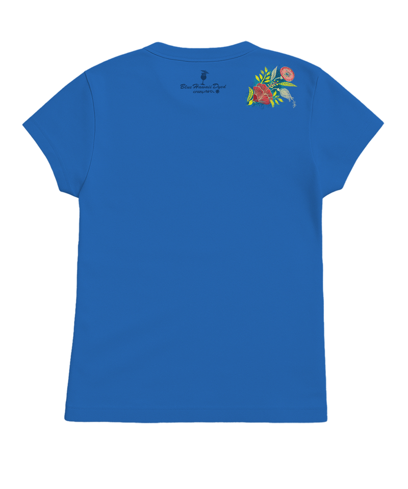 Wallflower - Blue Hawaii Dyed Short Sleeve Crewneck T-Shirt
