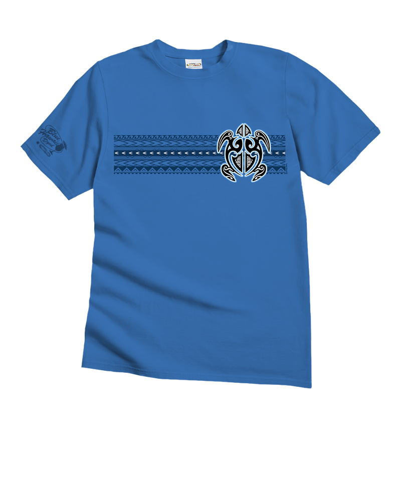 Ehukai Band - Blue Hawaii Dyed Short Sleeve Crewneck T-Shirt