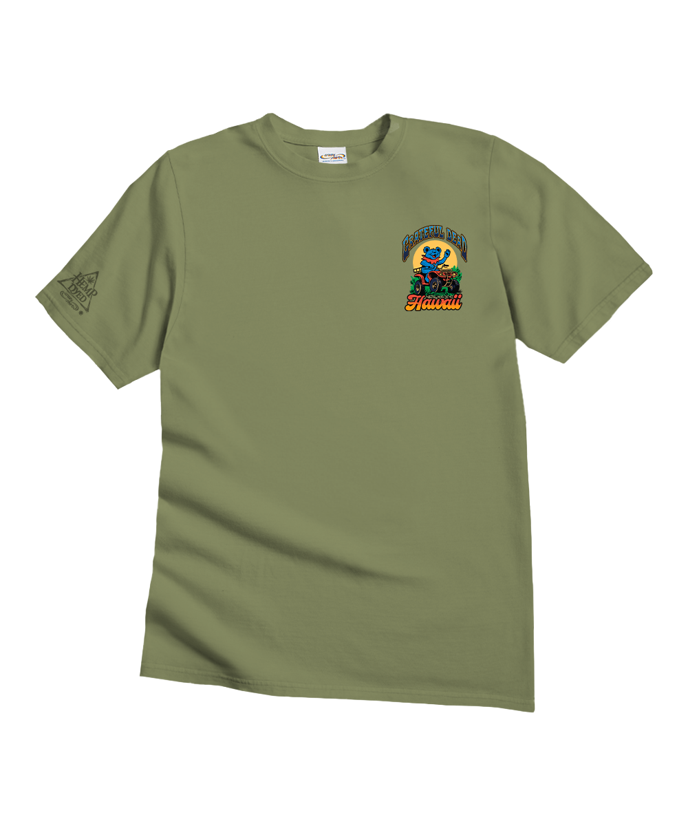 Grateful Dead ATV Koolau - Hemp Dyed Short Sleeve Crewneck T-Shirt