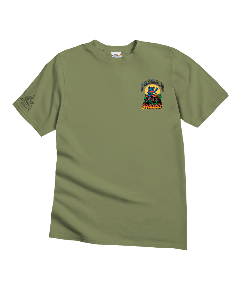 Grateful Dead ATV Koolau - Hemp Dyed Short Sleeve Crewneck T-Shirt