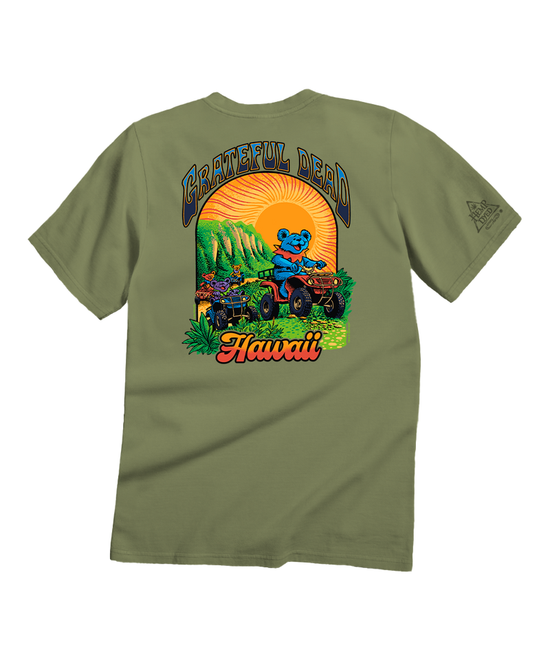 Grateful Dead ATV Koolau - Hemp Dyed Short Sleeve Crewneck T-Shirt