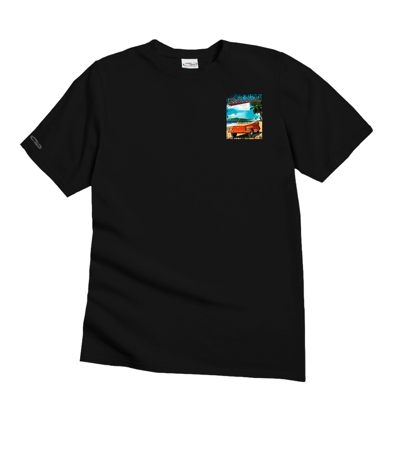 Volkswagen Beach Thing - Black Short Sleeve Crewneck T-Shirt