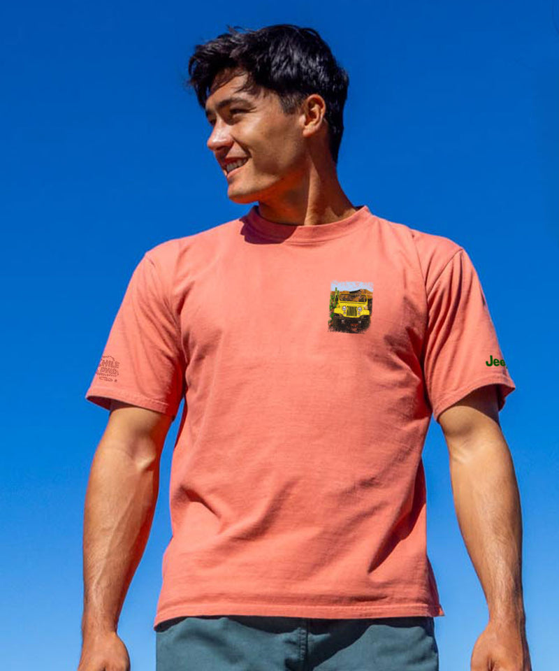 Jeep® Desert - Chile Dyed Short Sleeve Crewneck T-Shirt