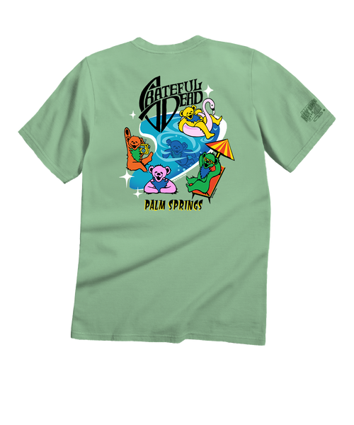 激レア　Grateful Dead Mardi Gras Tシャツ Grateful Dead Pool Party - Key Lime Dyed Short Sleeve Crewneck T-Shirt