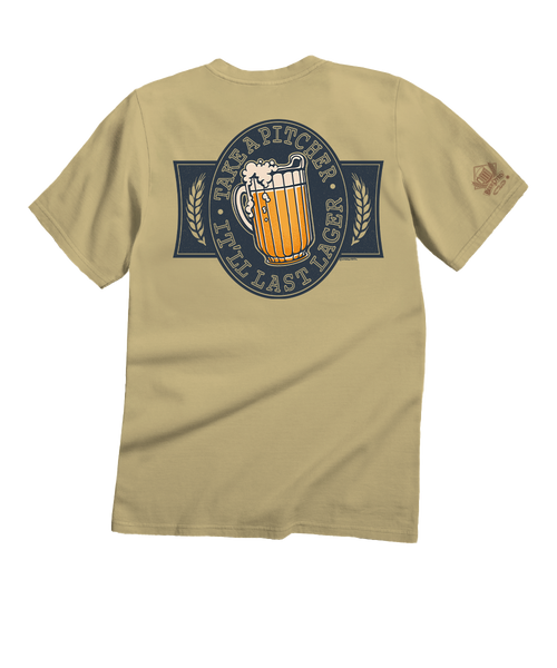 Take a Pitcher T-Shirt | Men's Beer Dyed Crewneck