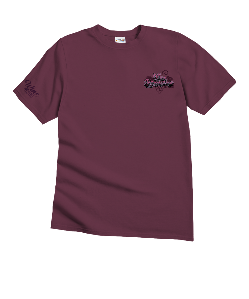 Wine Connoisseur - Wine Dyed Short Sleeve Crewneck T-Shirt