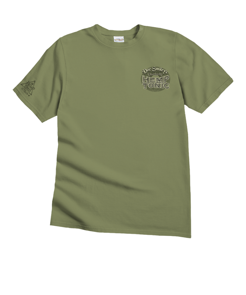 Doc Smileys - Hemp Dyed Short Sleeve Crewneck T-Shirt