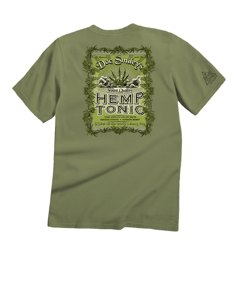 Doc Smileys - Hemp Dyed Short Sleeve Crewneck T-Shirt