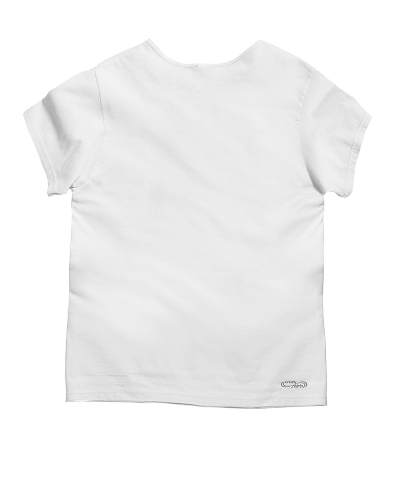 Tiare Quilt - White Short Sleeve Scoop Neck T-Shirt