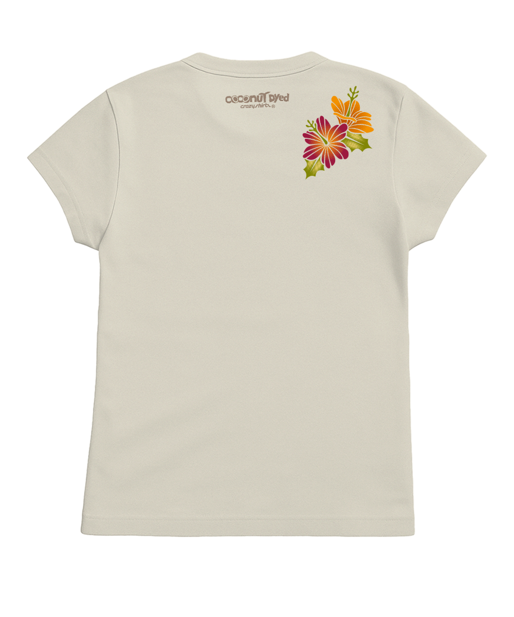 Tropical Paradise - Coconut Dyed Short Sleeve Crewneck T-Shirt