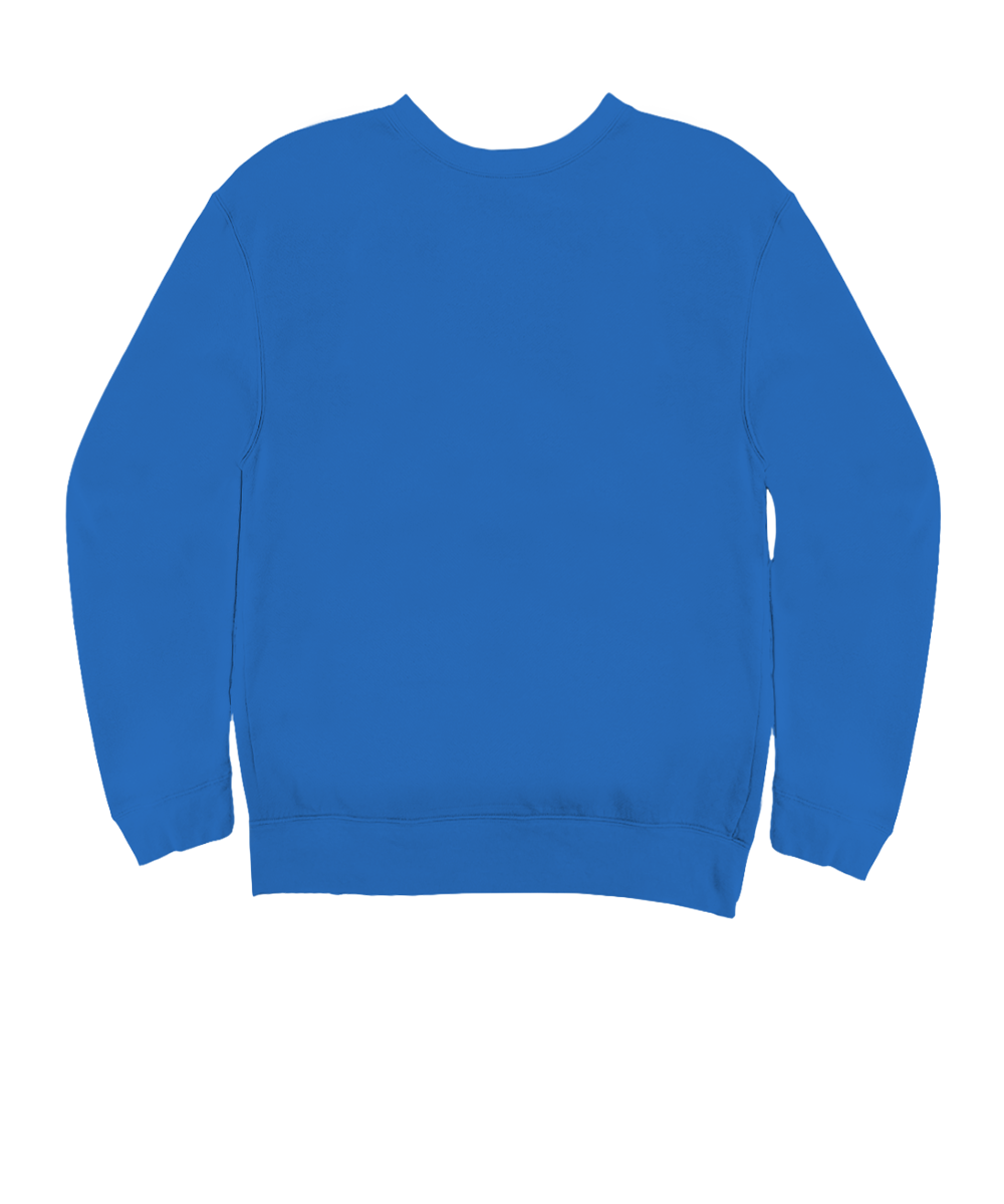 Laguna Beach Tower - Blue Hawaii Dyed Long Sleeve Sweatshirt View 4