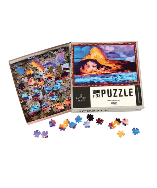 Where Lava Meets Ocean 1000-Piece Puzzle | Crazy Shirts Games
