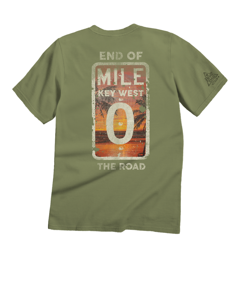 End Of The Road - Hemp Dyed Short Sleeve Crewneck T-Shirt