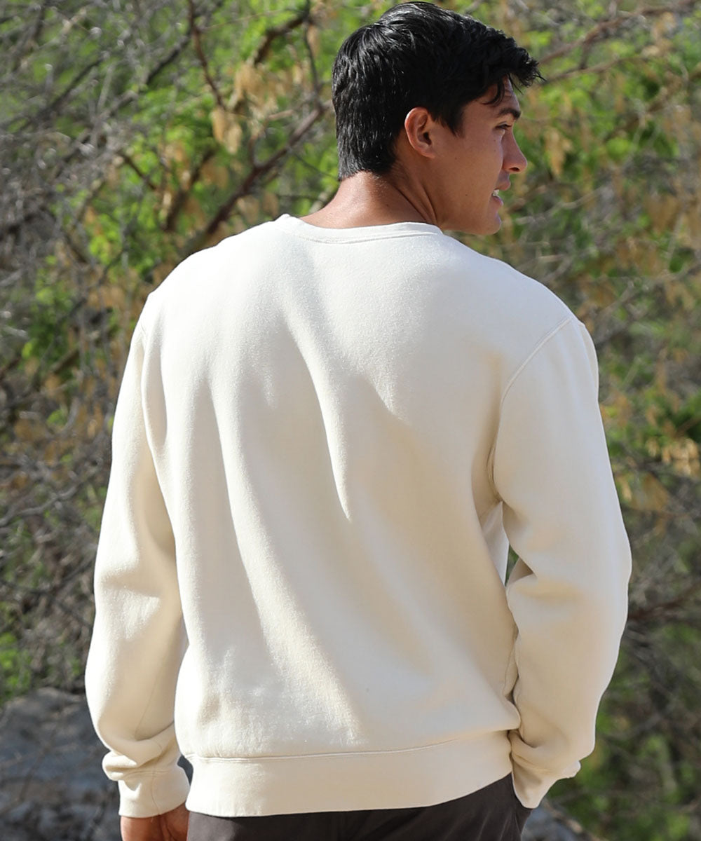 Palm Springs Joshua Tree - Coconut Dyed Long Sleeve Sweatshirt