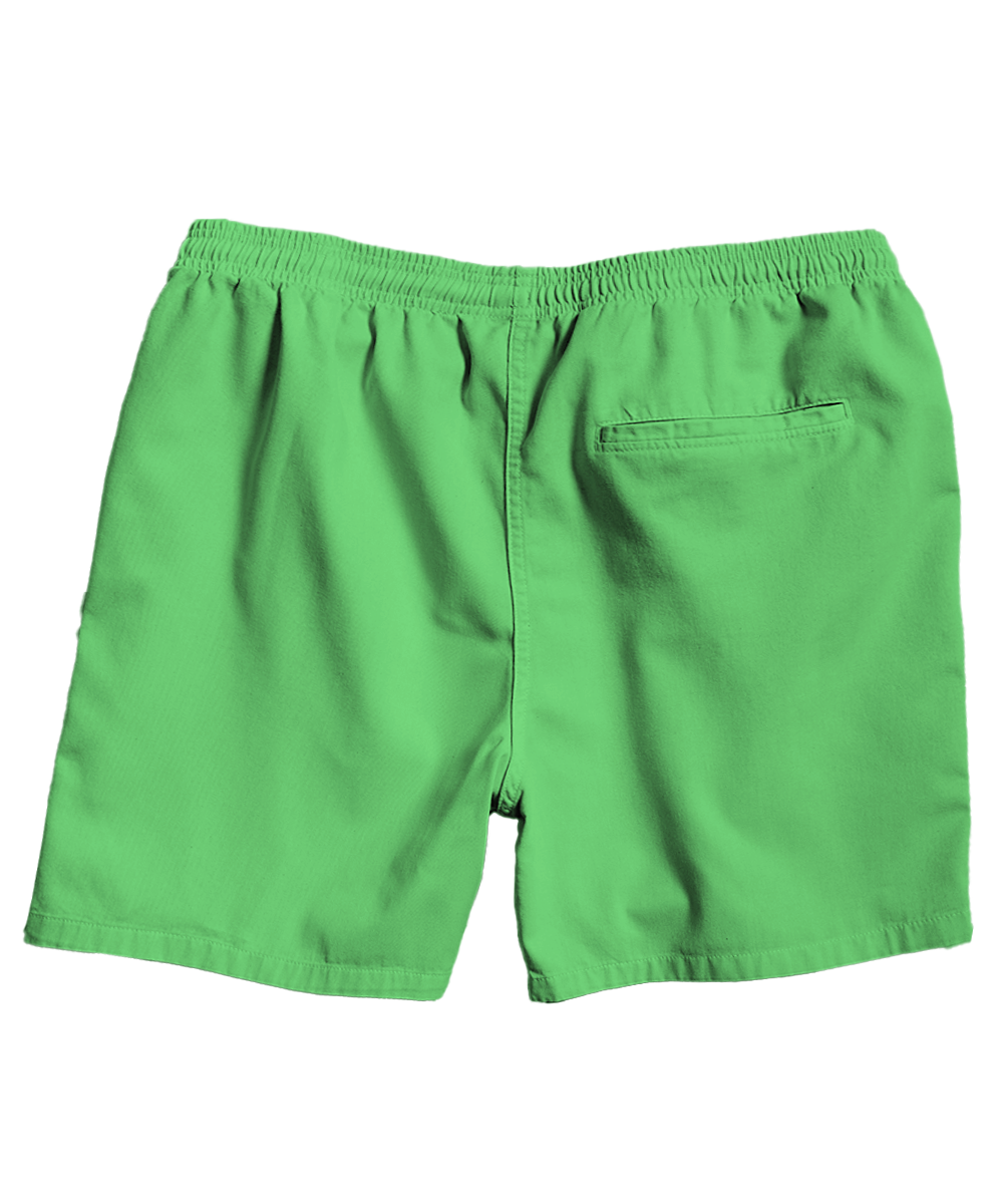 Green Apple Dyed Crazyshorts® Twill Shorts