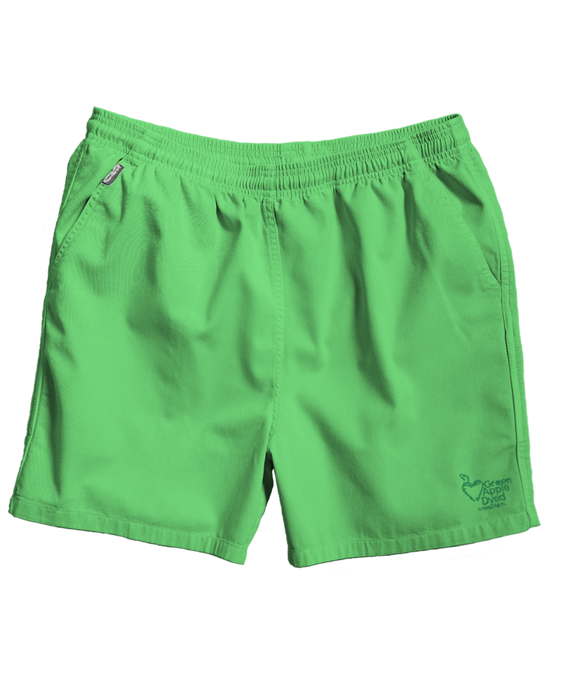 Green Apple Dyed Crazyshorts® Twill Shorts