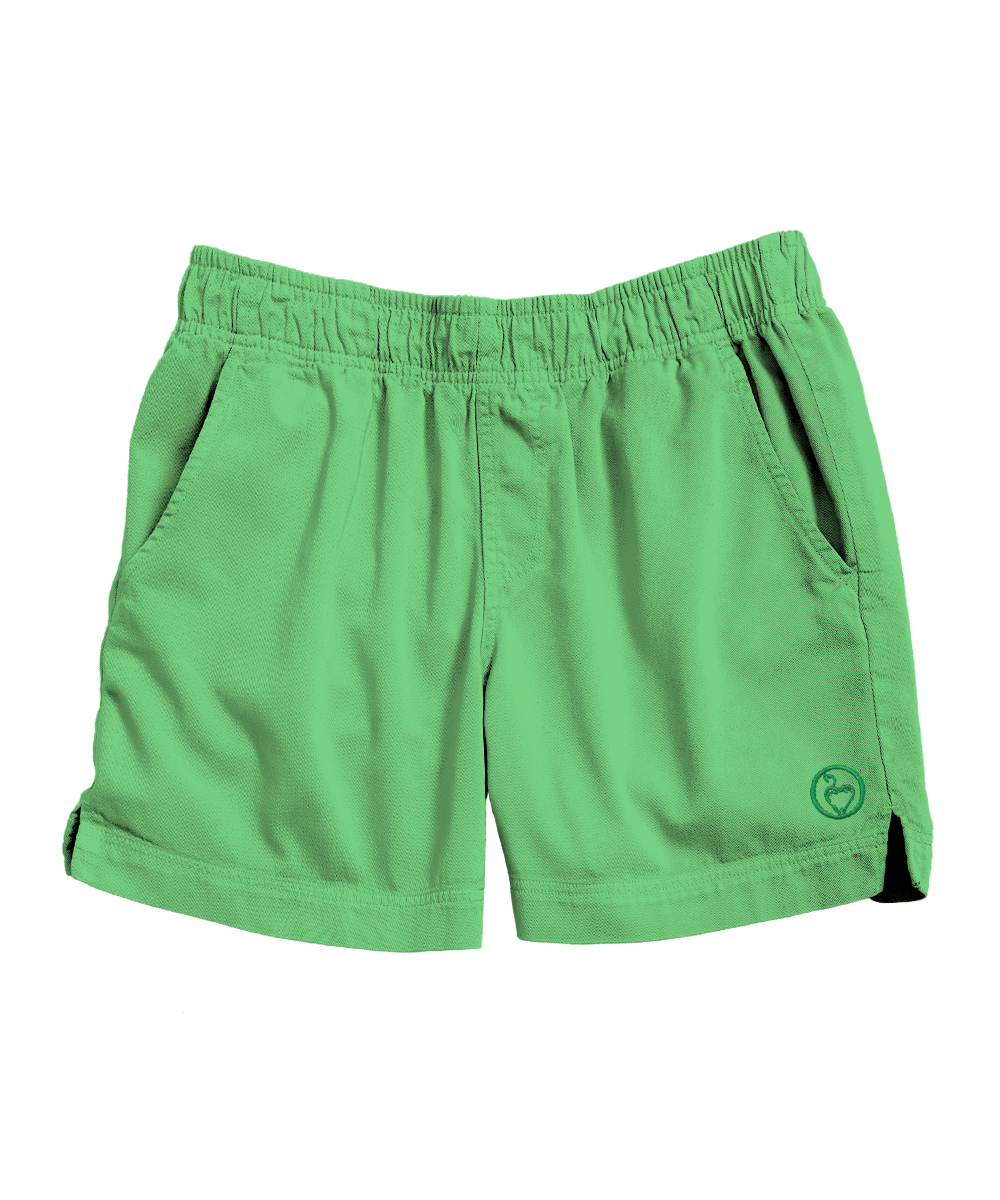 Green Apple Dyed Shoreline Twill Shorts