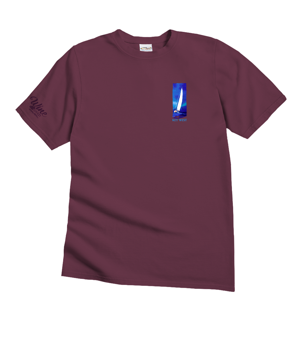 Going Home - Wine Dyed Short Sleeve Crewneck T-Shirt