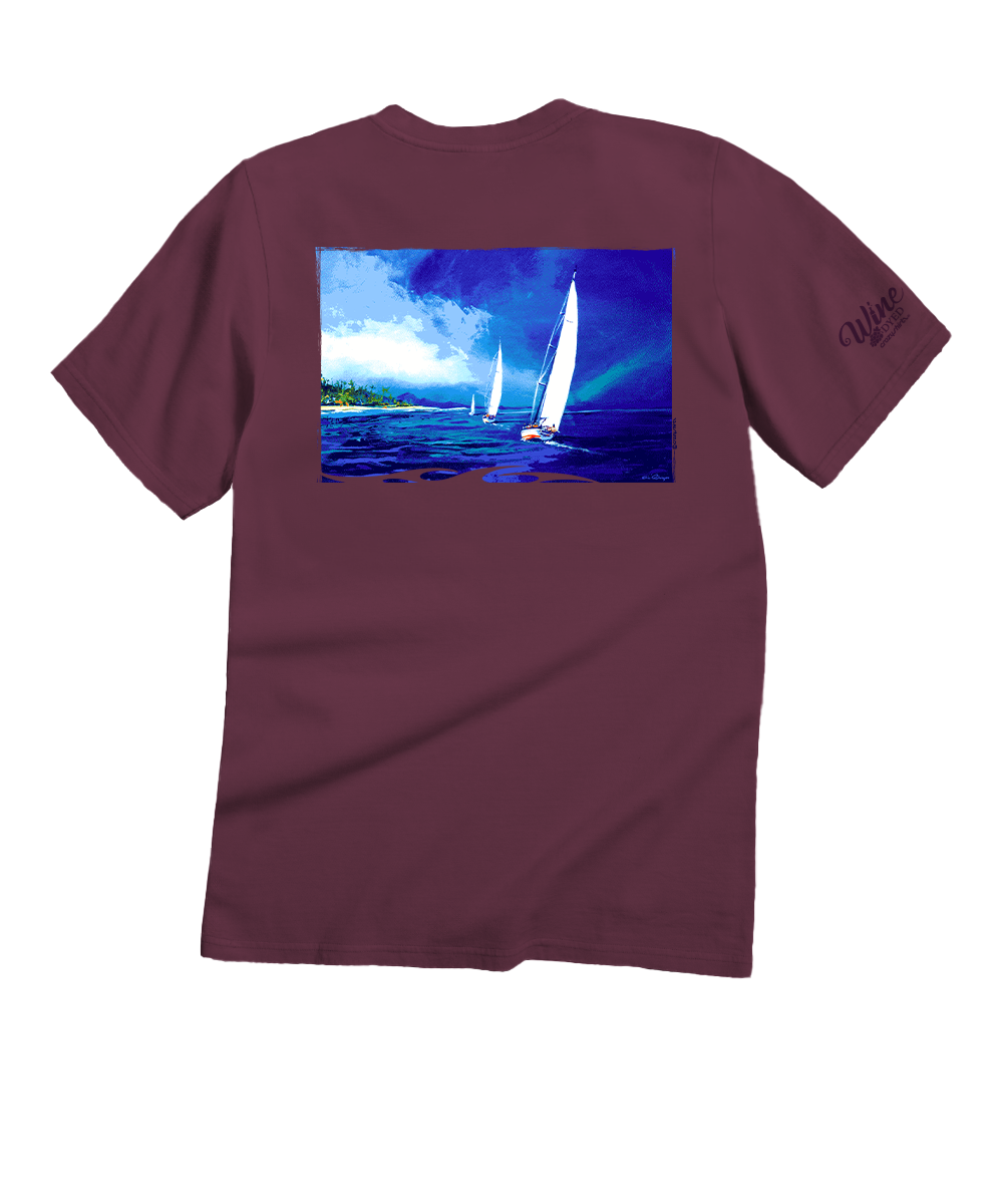 Going Home - Wine Dyed Short Sleeve Crewneck T-Shirt