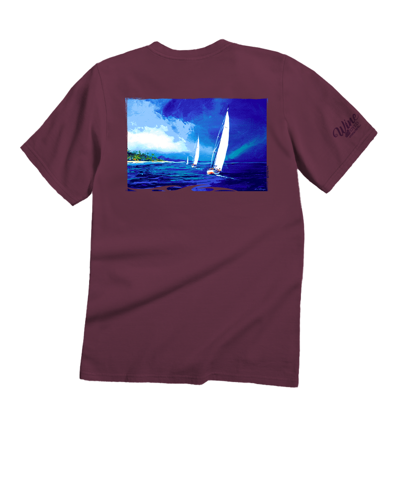 Going Home - Wine Dyed Short Sleeve Crewneck T-Shirt