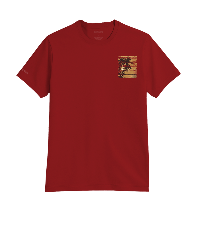 Come Sail Away - Rugby Red Short Sleeve Pima T-Shirt