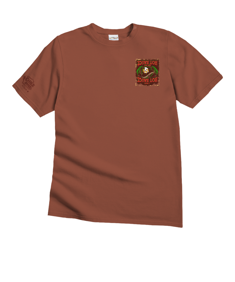 I Put Hot Sauce - Chile Dyed Short Sleeve Crewneck T-Shirt