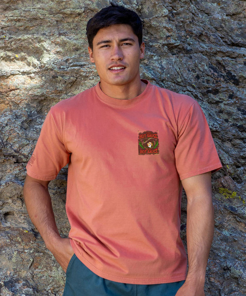 I Put Hot Sauce - Chile Dyed Short Sleeve Crewneck T-Shirt