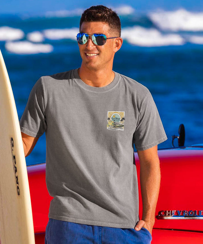 Koolina Train - Crater Dyed® Short Sleeve Crewneck T-Shirt