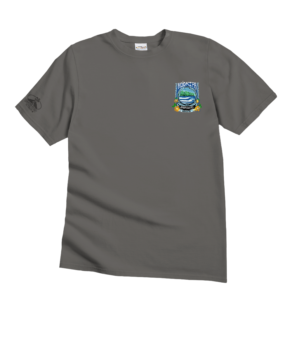 Woodcut Hookipa - Crater Dyed® Short Sleeve Crewneck T-Shirt