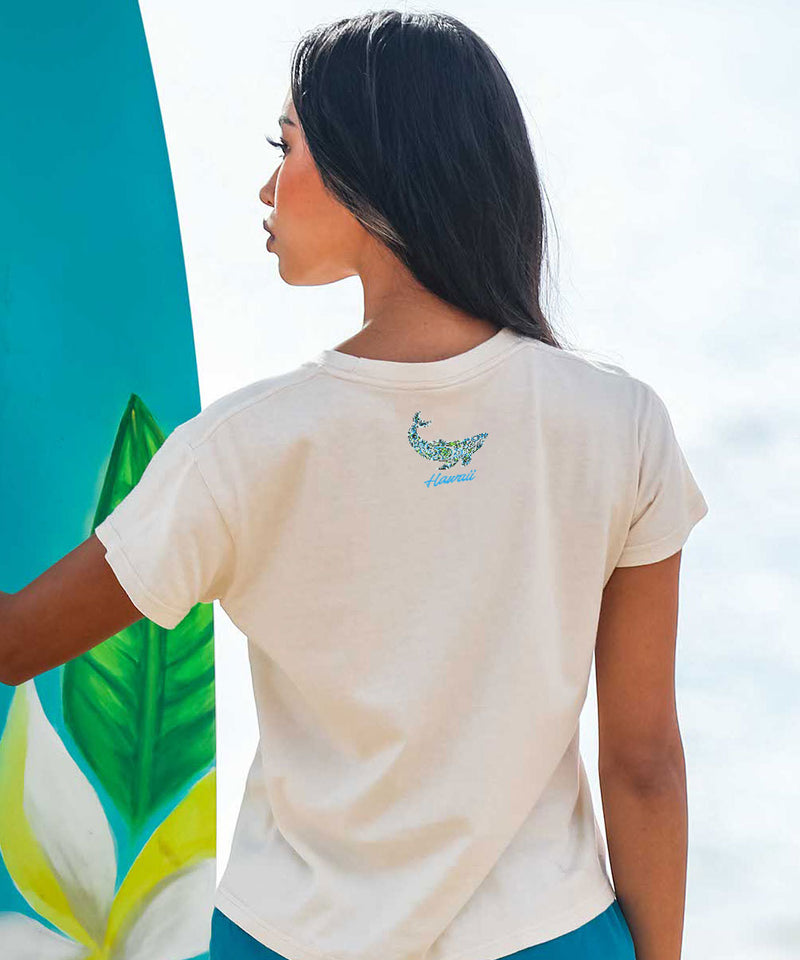 Tribal Kohola Band - Coconut Dyed Short Sleeve Crewneck T-Shirt