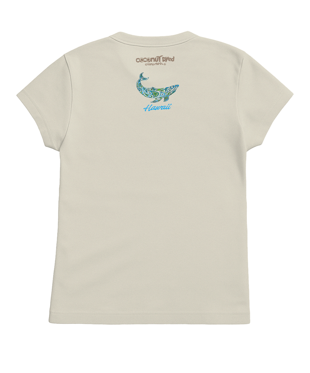 Tribal Kohola Band - Coconut Dyed Short Sleeve Crewneck T-Shirt