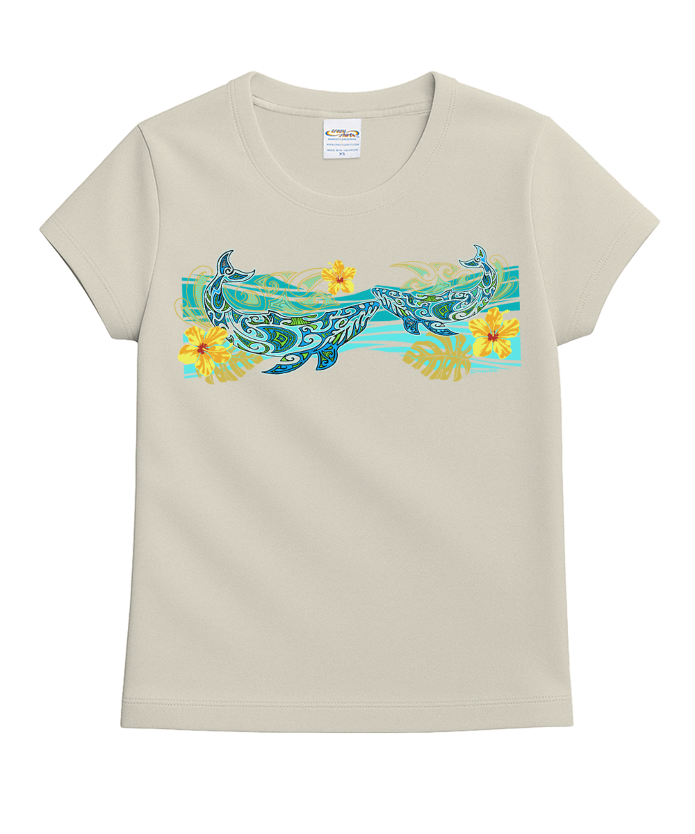 Tribal Kohola Band - Coconut Dyed Short Sleeve Crewneck T-Shirt