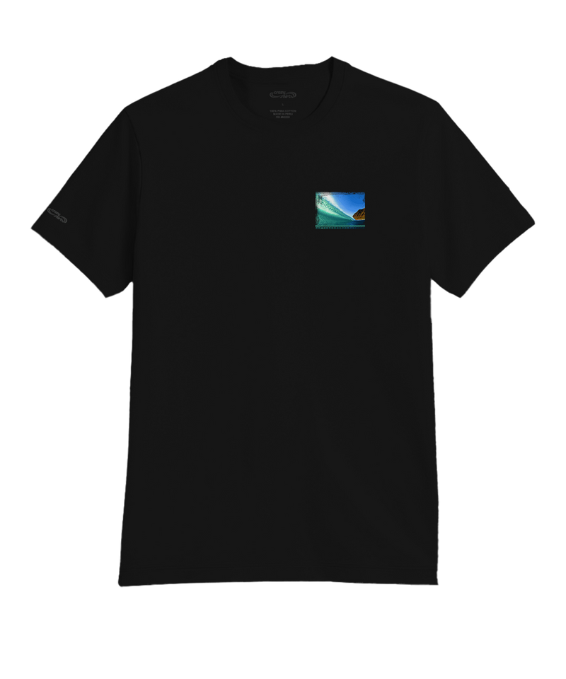 Clark Little Screamer - Jet Black Short Sleeve Pima T-Shirt