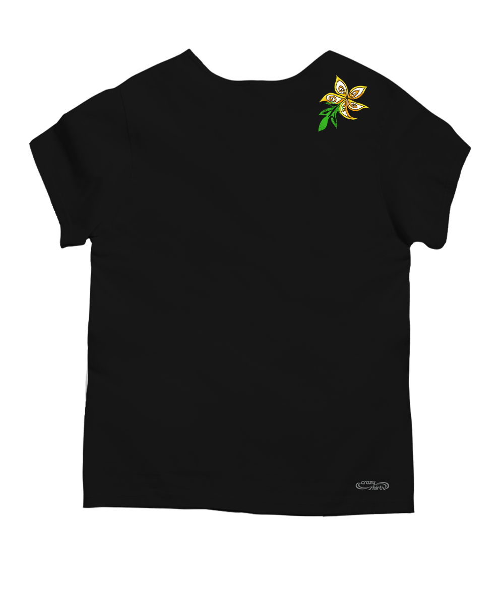 Turtle Quilt - Black Short Sleeve Scoop Neck T-Shirt