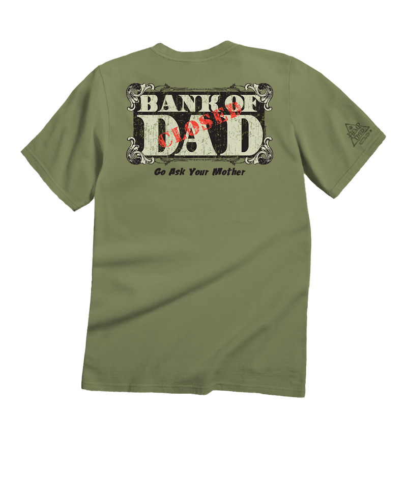 Ask Mom - Hemp Dyed Short Sleeve Crewneck T-Shirt