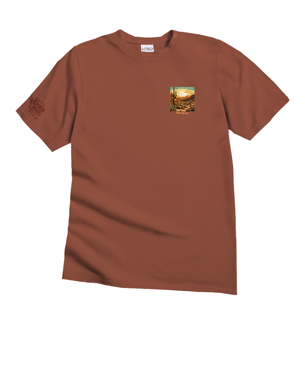 Desert Dream - Chile Dyed Short Sleeve Crewneck T-Shirt
