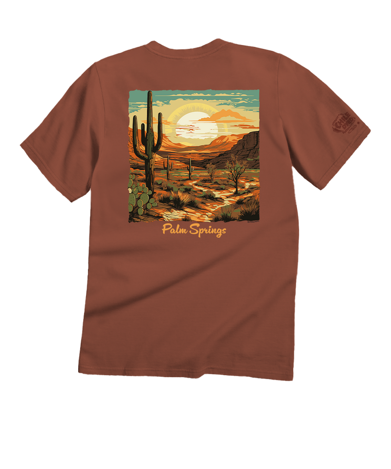 Desert Dream - Chile Dyed Short Sleeve Crewneck T-Shirt