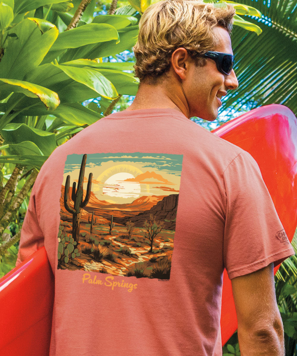Desert Dream - Chile Dyed Short Sleeve Crewneck T-Shirt