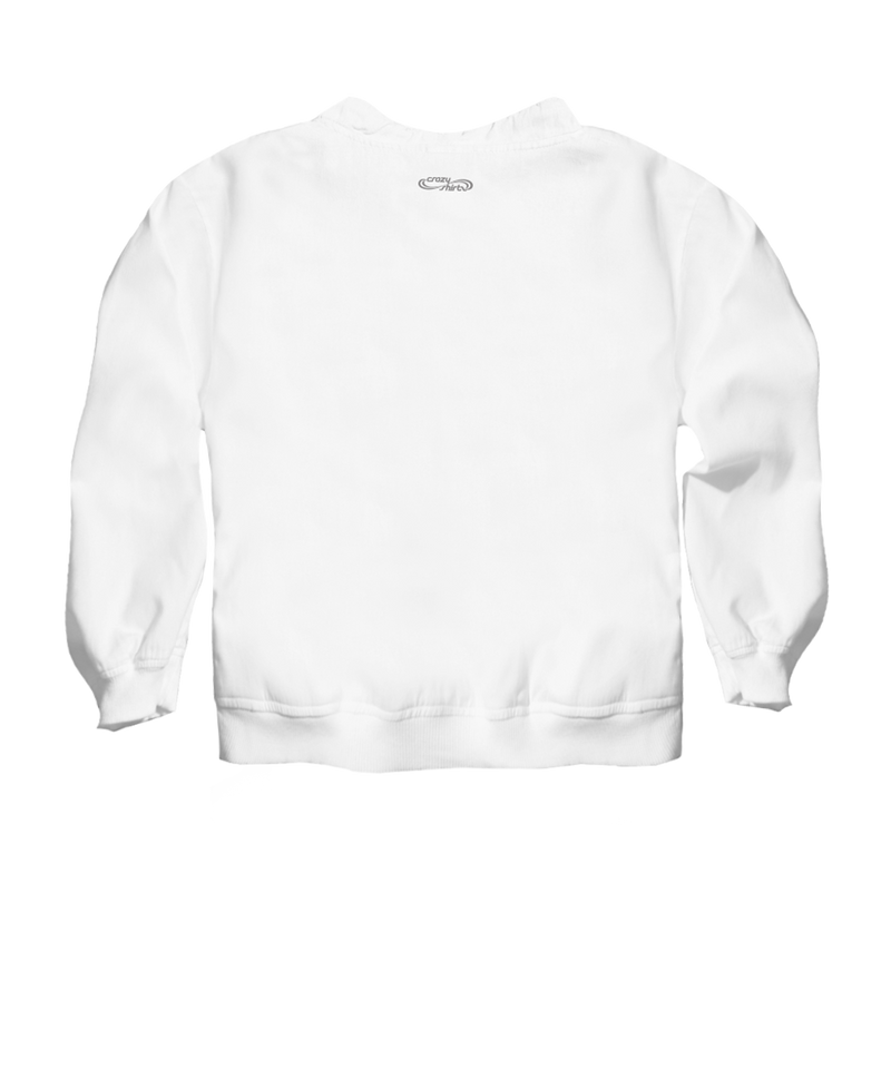 Dahlia Band - White Long Sleeve Lightweight Pullover