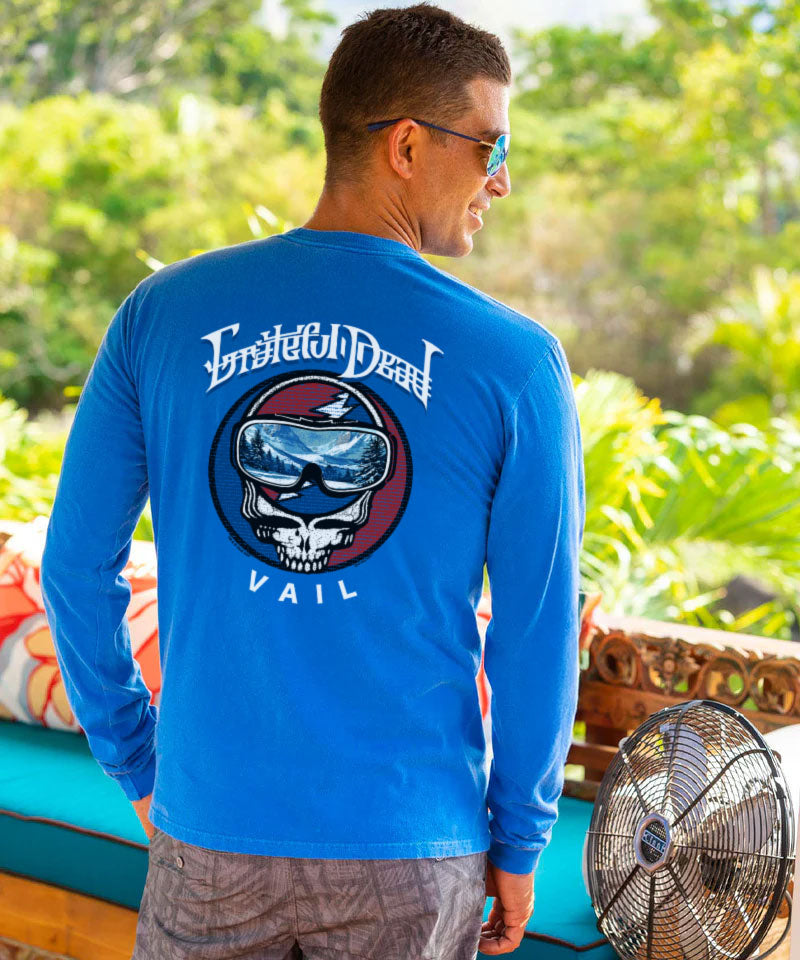 Comfort Colors Men's Ringspun Garment-Dyed Long Sleeve T-Shirt - Preshrunk 100% Cotton, 6.1 Oz