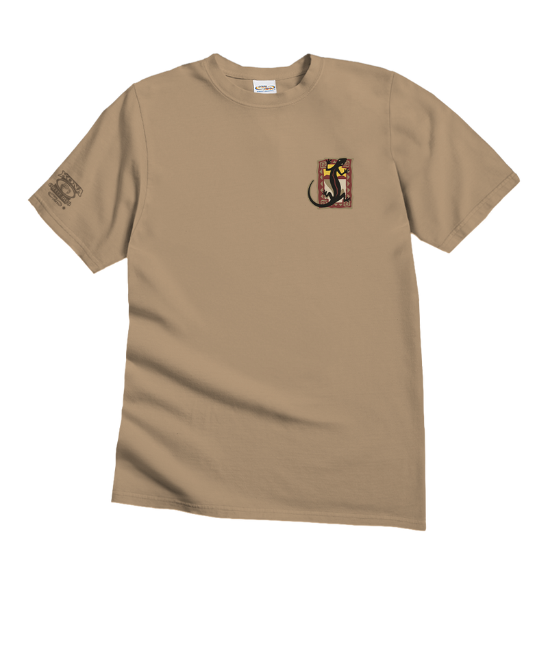 Slick Lizard - Kona Coffee Dyed Short Sleeve Crewneck T-Shirt