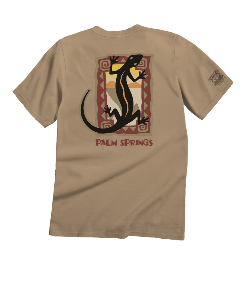 Slick Lizard - Kona Coffee Dyed Short Sleeve Crewneck T-Shirt