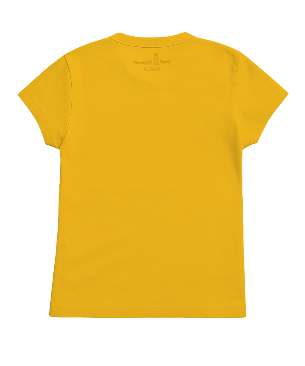 Hibiscus Tile - Pineapple Dyed Short Sleeve Crewneck T-Shirt