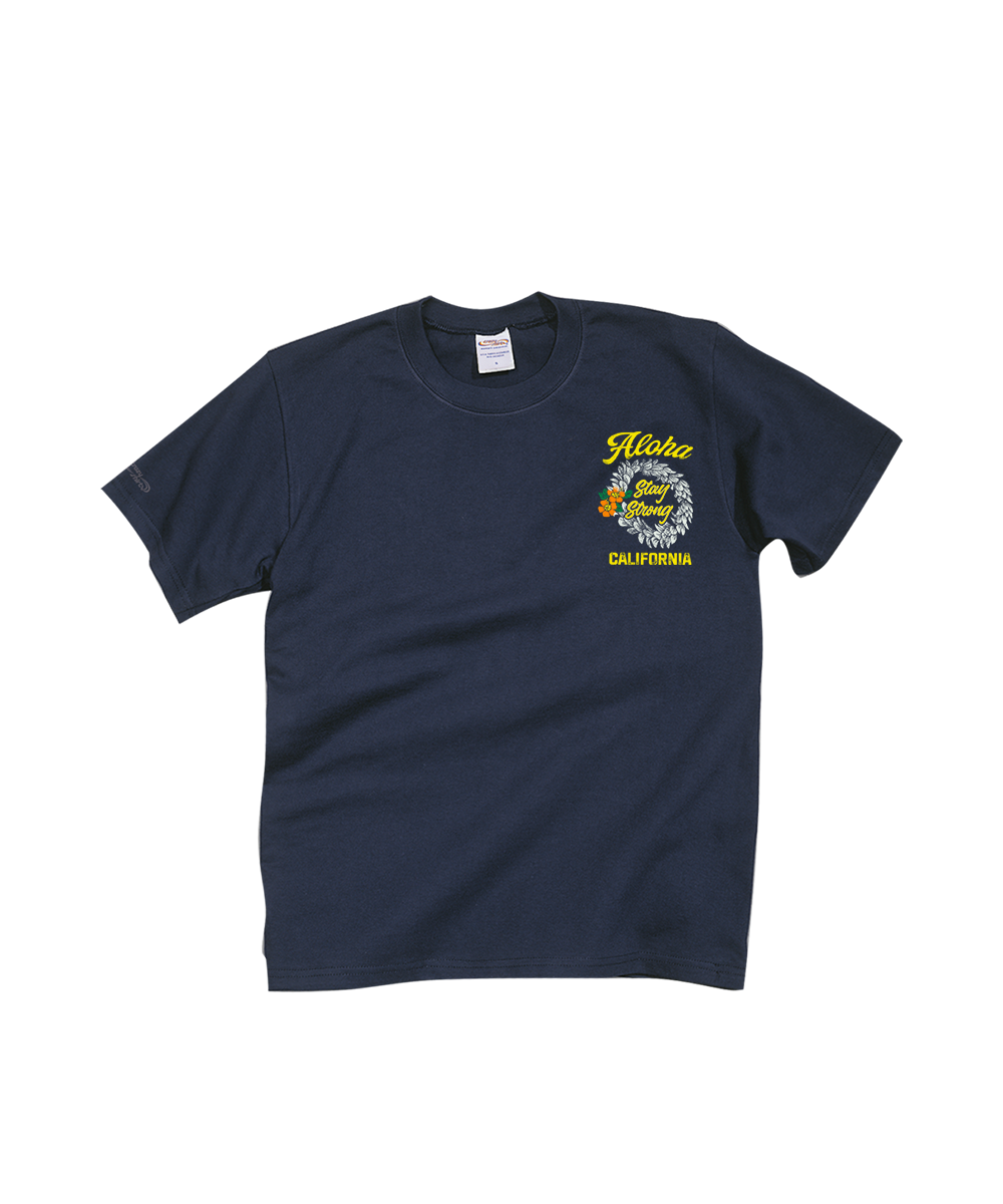 California Strong - Navy Short Sleeve Crewneck T-Shirt