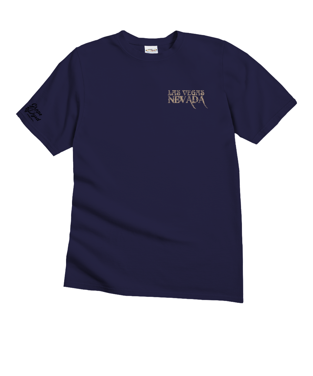 Double Lizards - Grape Dyed Short Sleeve Crewneck T-Shirt